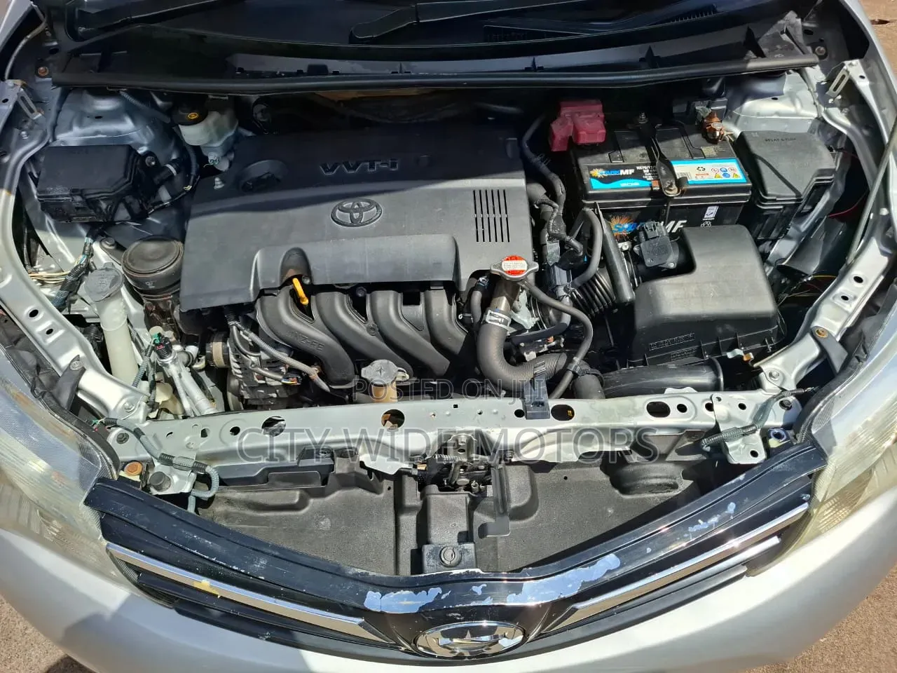 Toyota Corolla Fielder 2013 Silver