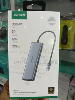 Ugreen Cm498 10-in-1 Usb-C Multifunction Hub Adapter - Grey