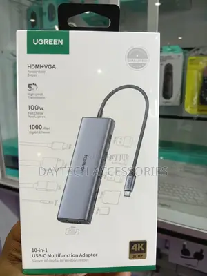This Is a Ugreen 10-in-1 Usb-C Multifunction Hub Adapter for Laptops.