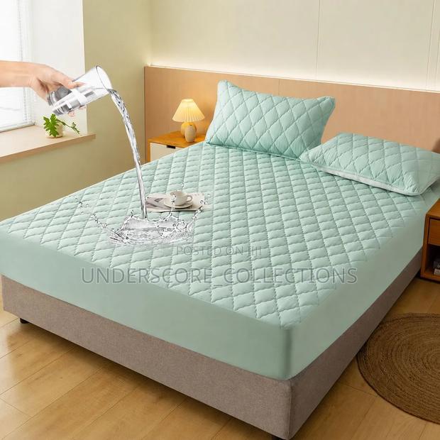 Mattress Protector,Matching Pillow Cases Sold Separately - thumbnail 5