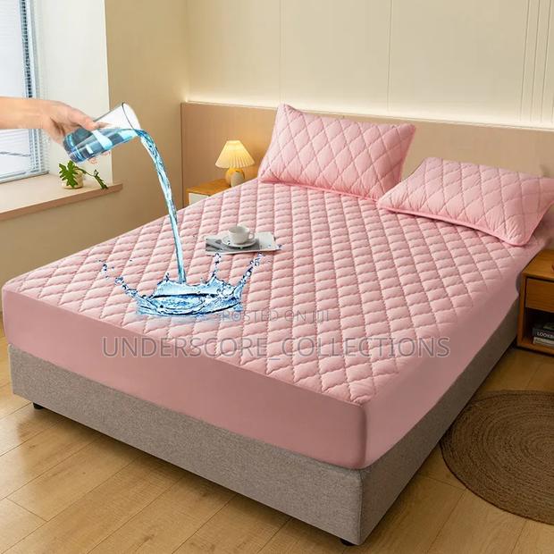 Mattress Protector,Matching Pillow Cases Sold Separately - thumbnail 6