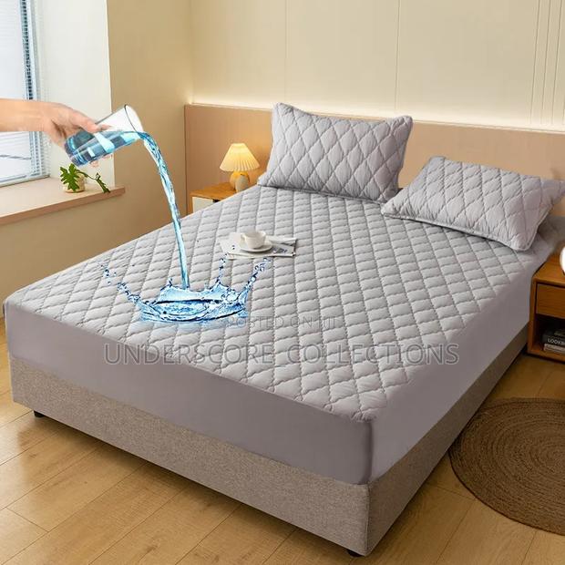 Mattress Protector,Matching Pillow Cases Sold Separately - thumbnail 7