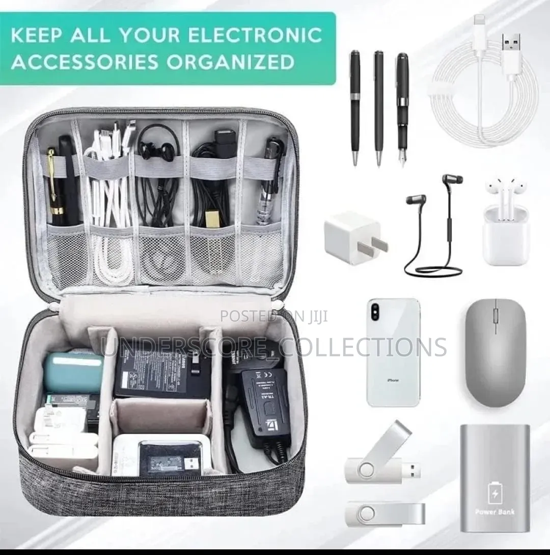 Large Capacity Storage Bag / Cable Organizer Electronics