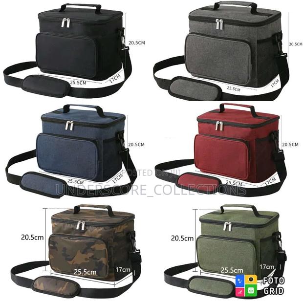 *Large Capacity Cooler Lunch Bag/Unisex Insulated Lunch Bag
