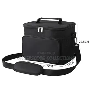 *Large Capacity Cooler Lunch Bag/Unisex Insulated Lunch Bag