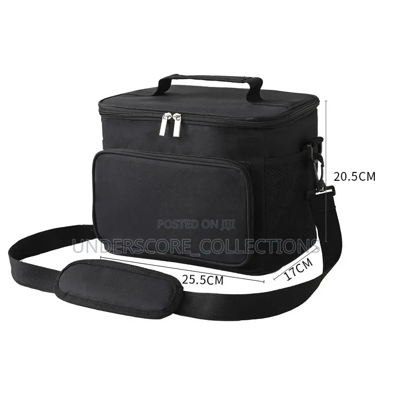 *Large Capacity Cooler Lunch Bag/Unisex Insulated Lunch Bag
