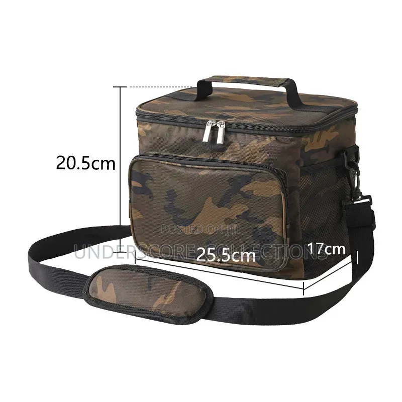 *Large Capacity Cooler Lunch Bag/Unisex Insulated Lunch Bag