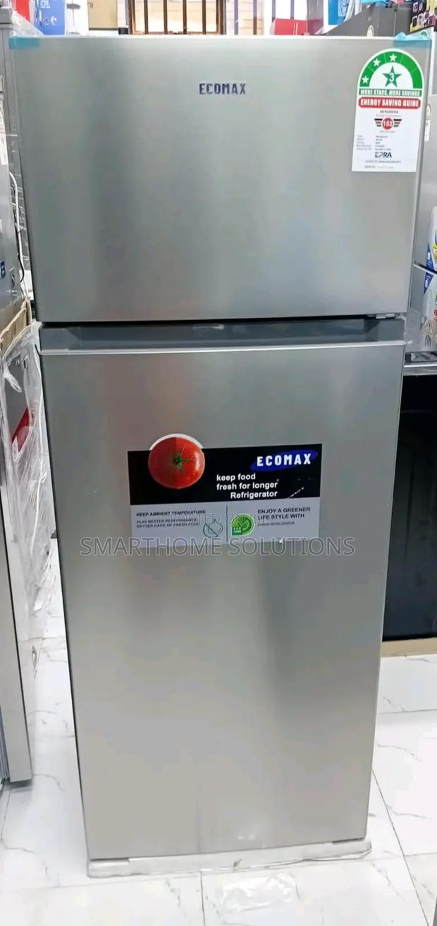 230l Ecomax Dark Silver Double Door Refrigerator