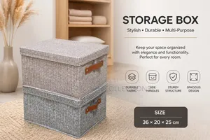 *Large Capacity Foldable Storage*