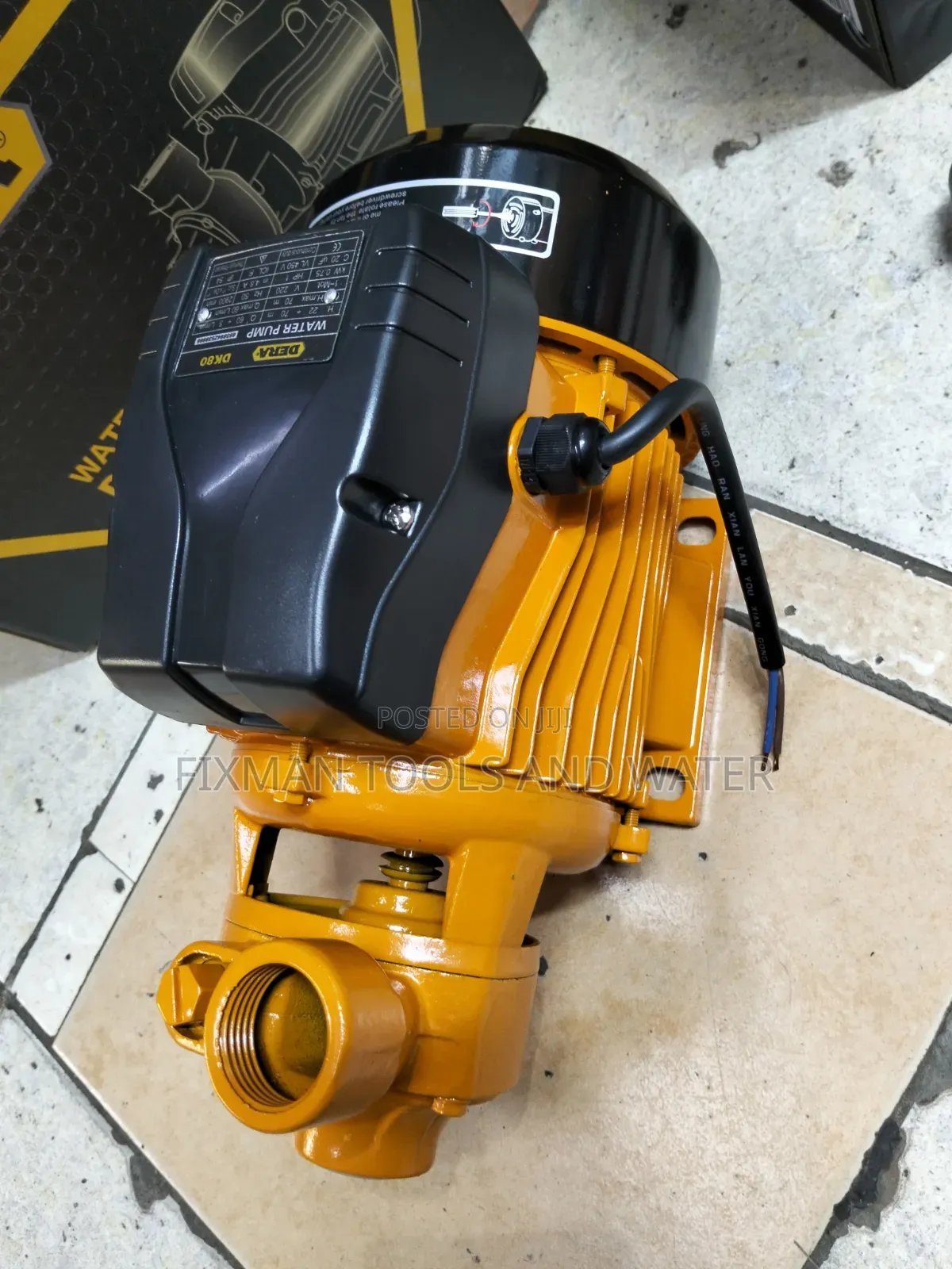 Dera Water Pump 1 Hp 65m Head Best for Commercial and Domestic Use