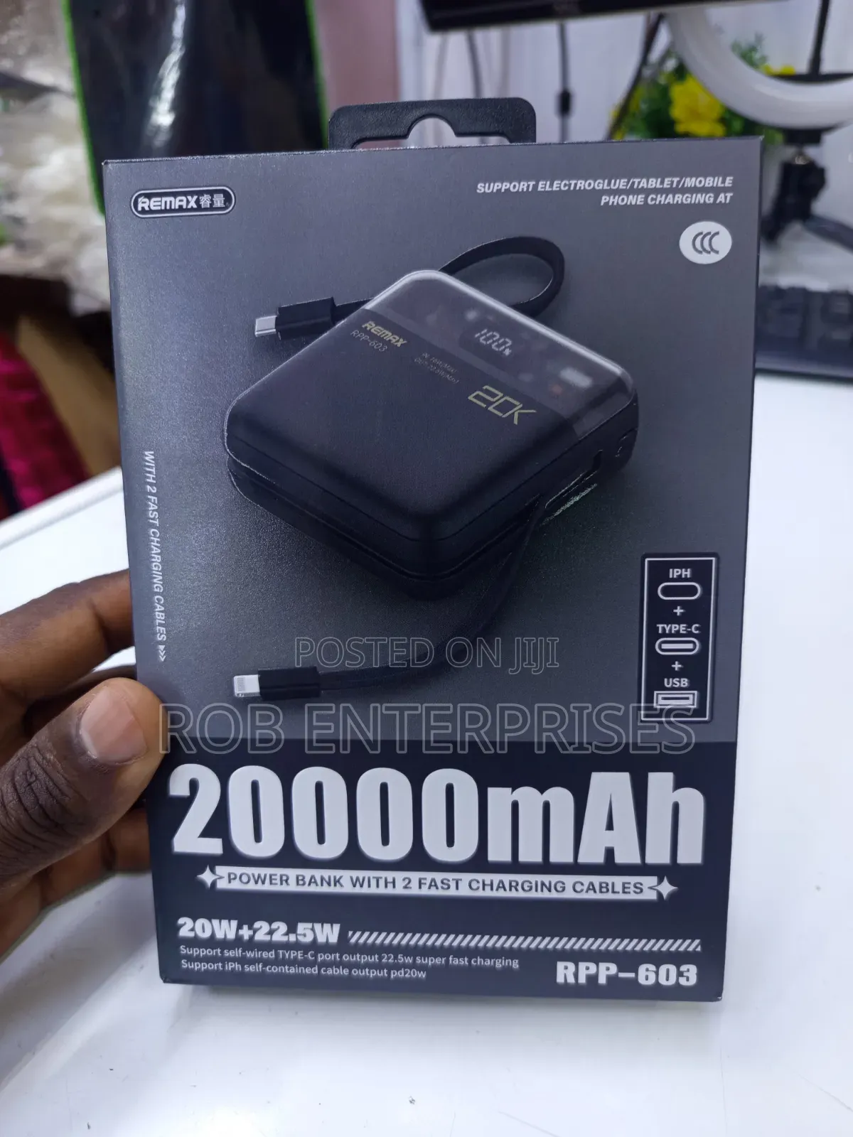 20000mah Fast Charging Power Bank,