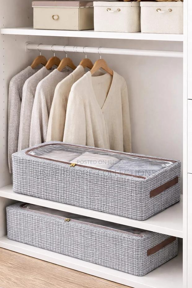 *Large Capacity Visible Zipper Wardrobe Closet Organizer* - thumbnail 2