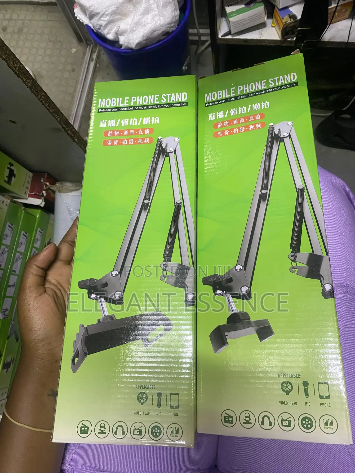 Flexible Phone Holder,Stand for Bed Long Arm Stand Tablet Holder
