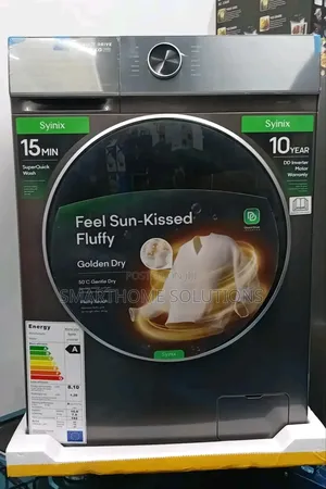 Syinix Washing Machine Wash Dry 10kgs/7kgs