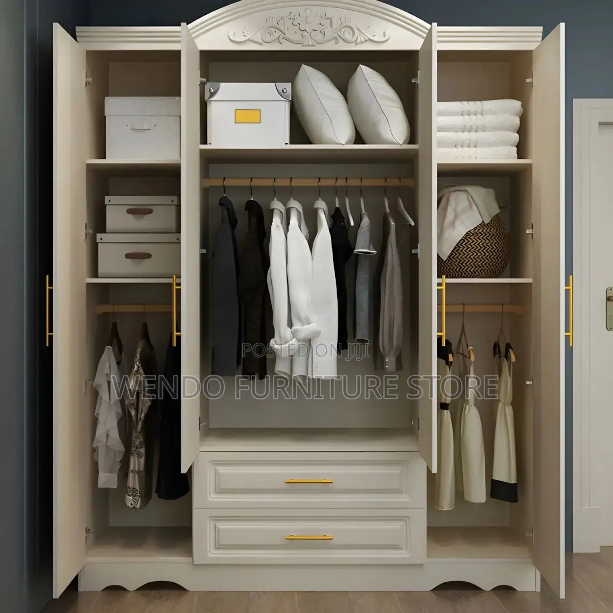 Storage Units; Home Bedroom White Wardrobe