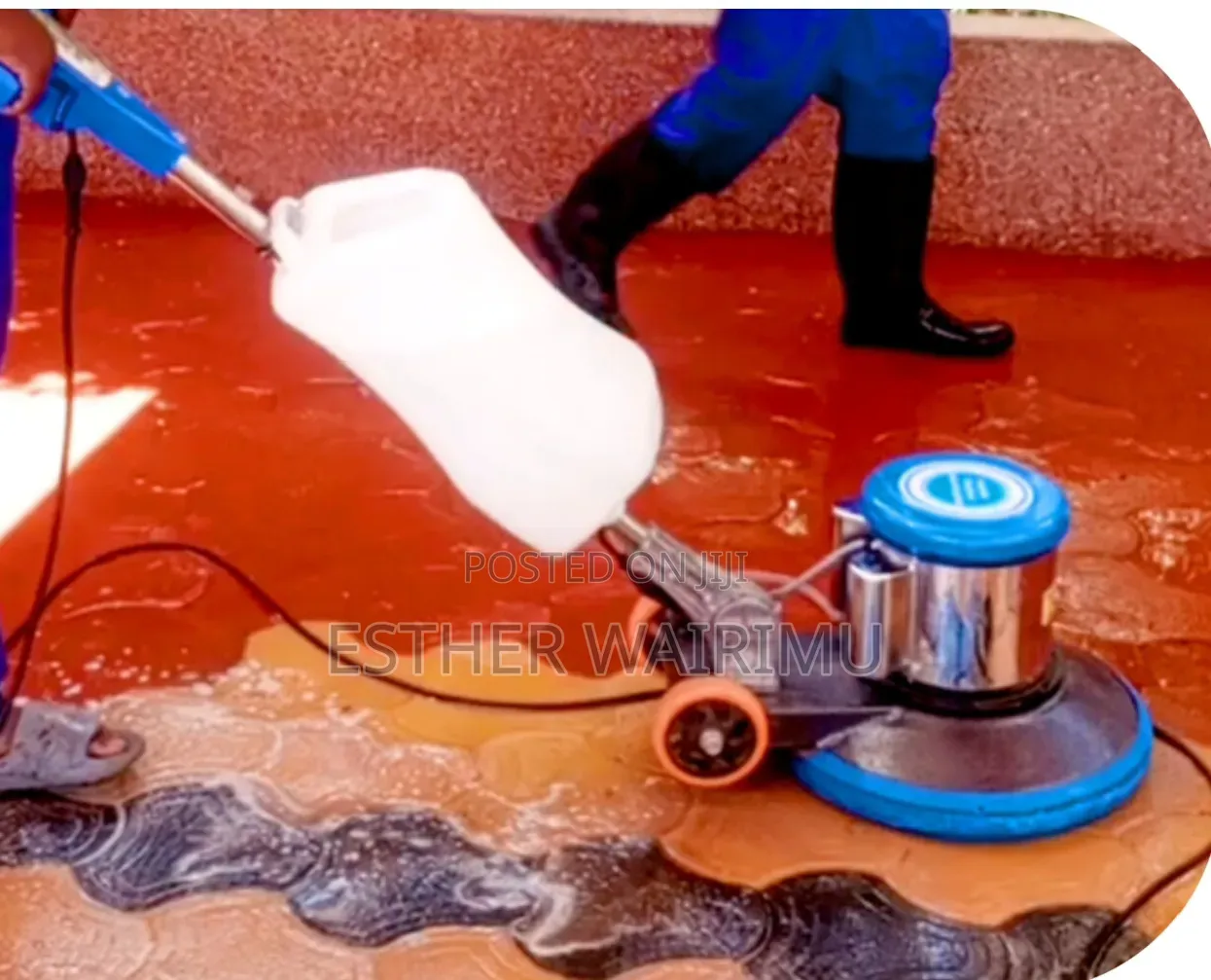 Floor Scrubbing Machine