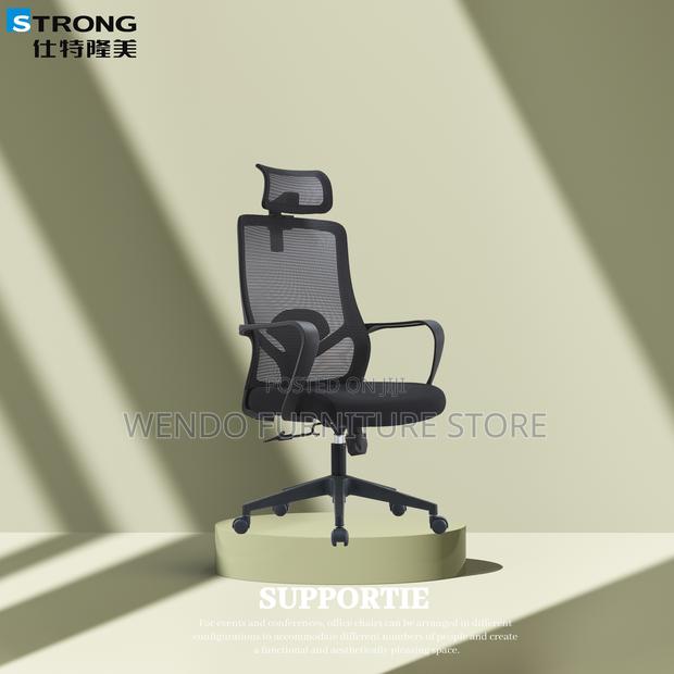Office Chairs; High Back Ergonomic Office Chairs With Fixed Armrest