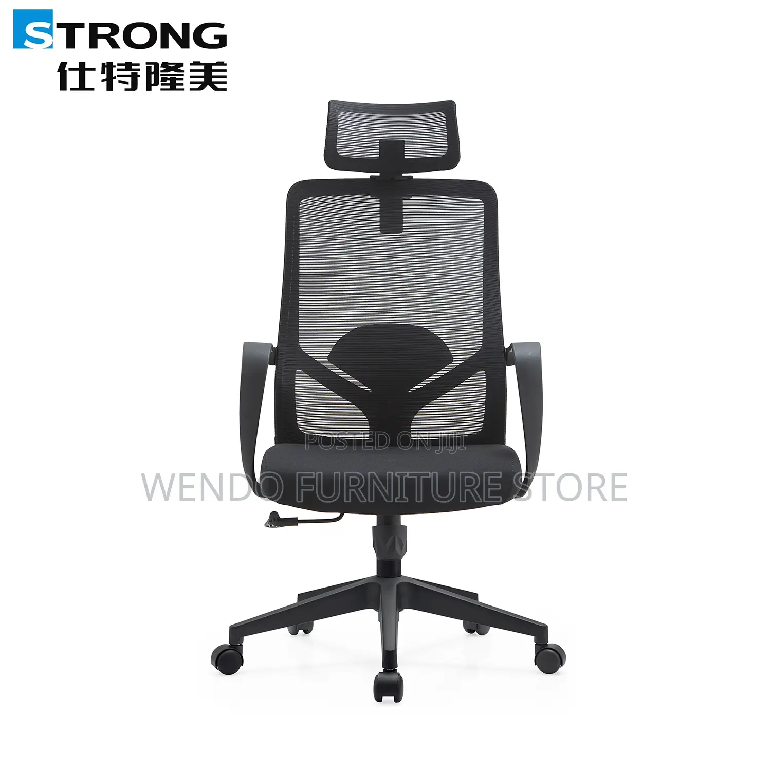Office Chairs; High Back Ergonomic Office Chairs With Fixed Armrest