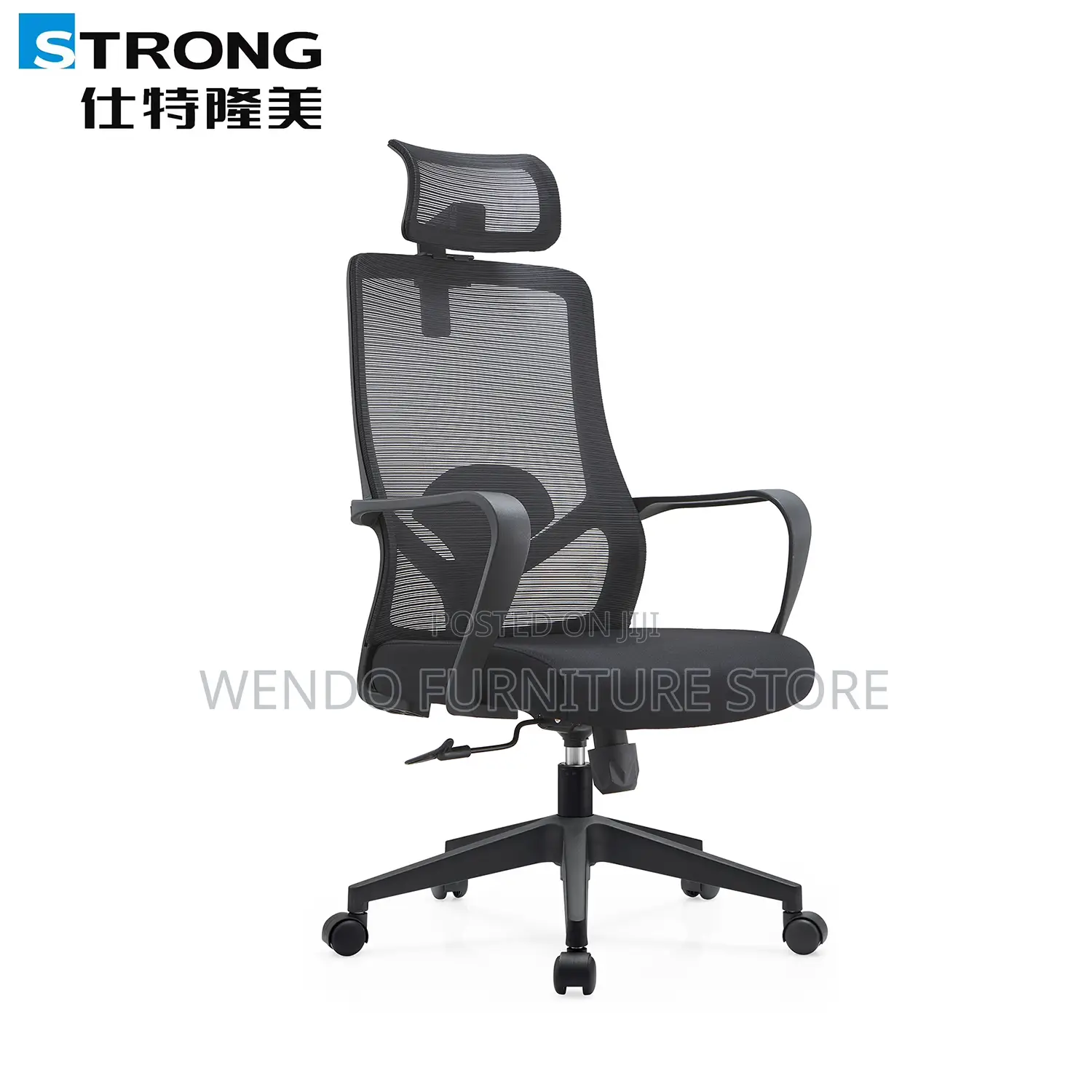 Office Chairs; High Back Ergonomic Office Chairs With Fixed Armrest