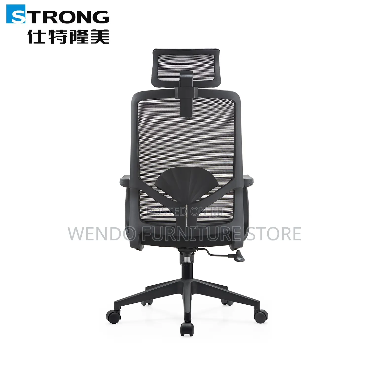 Office Chairs; High Back Ergonomic Office Chairs With Fixed Armrest
