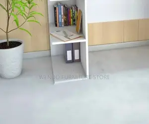 Office Desk; 1200mm Home Offie White Top Paperwork Table