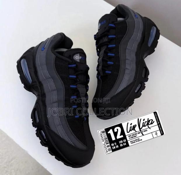 Nike Airmax 95 Black Royal Blue Sneakers - thumbnail 2