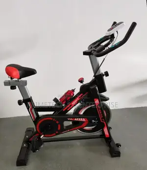 Red Sporty Spin Bike