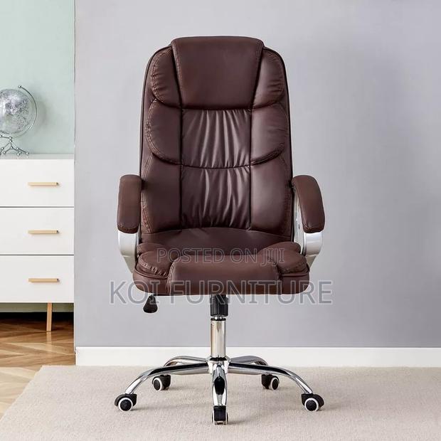 Office Chairs; High Back Leather Vantage Office Chairs - main view