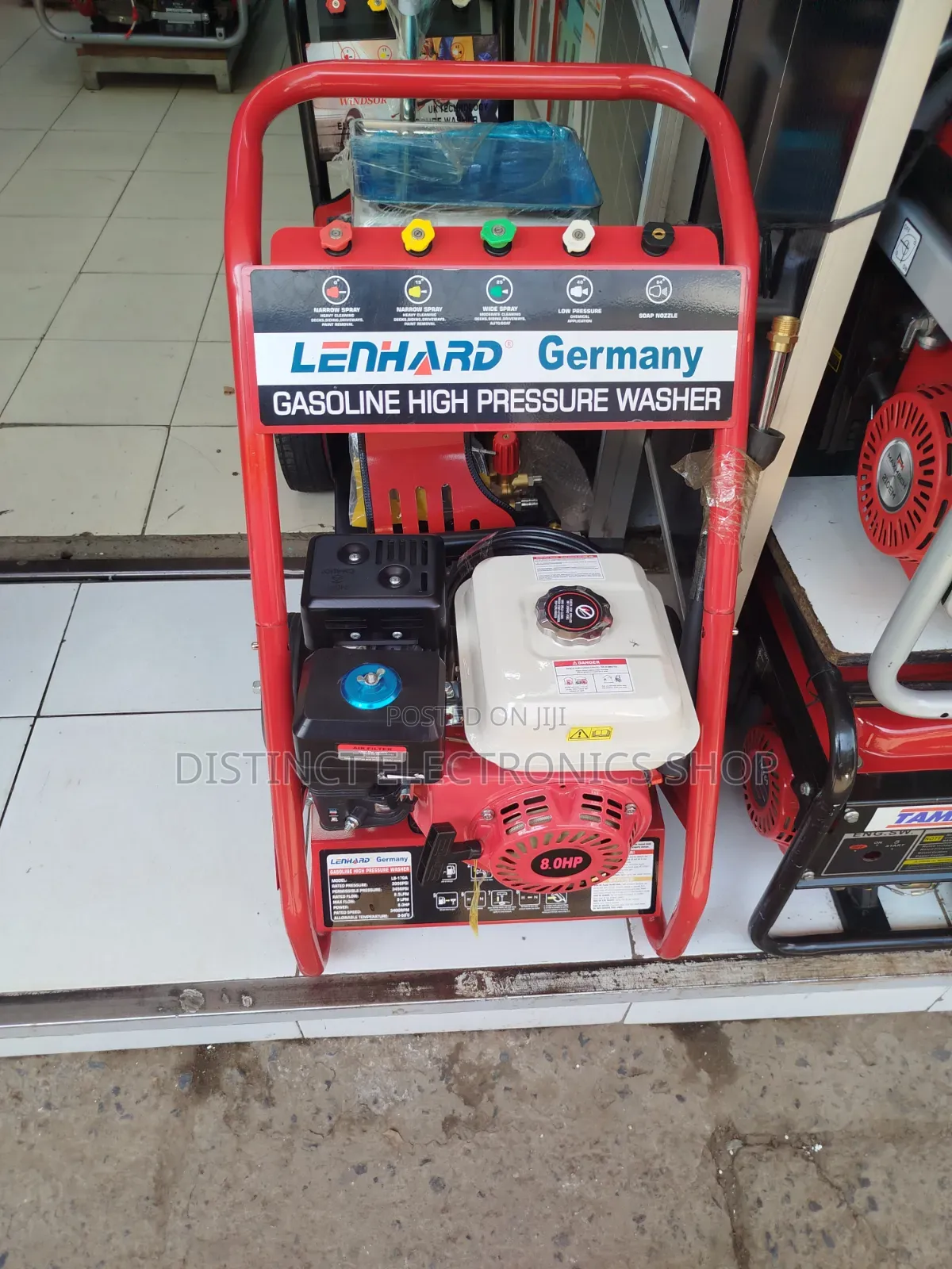 Lenhard Petrol Carwash Machine