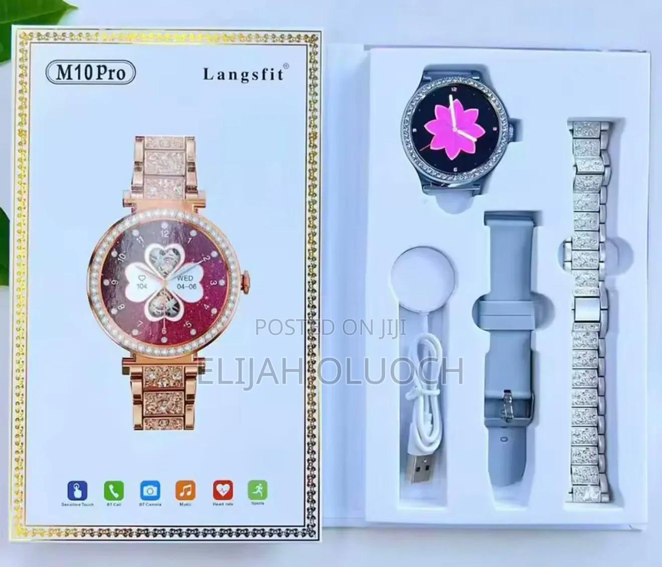 New M10 Pro *Ladies Smartwatch Set M10 Pro*