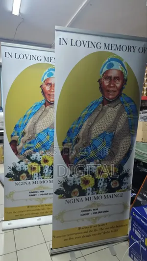 Complete Burial Rollup Banners