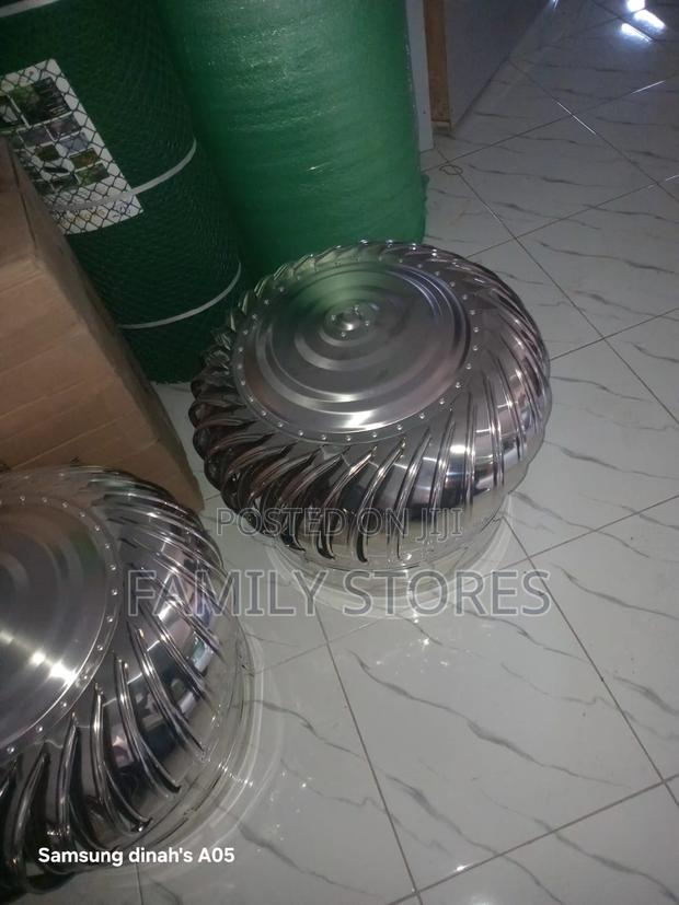 Stainless Steel Wind Turbine Roof Ventilator 600 Mm