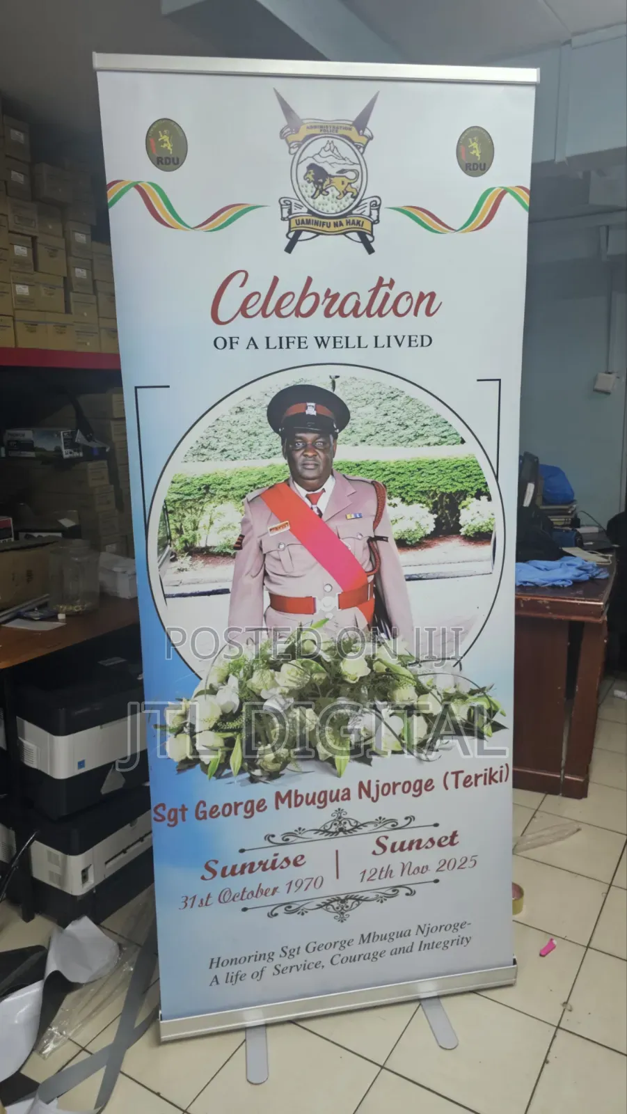 Banners Za Mazishi