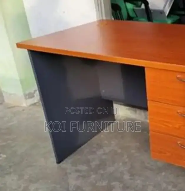 Office Desk; 1200mm Brown Clerical Wood Nexane Desk