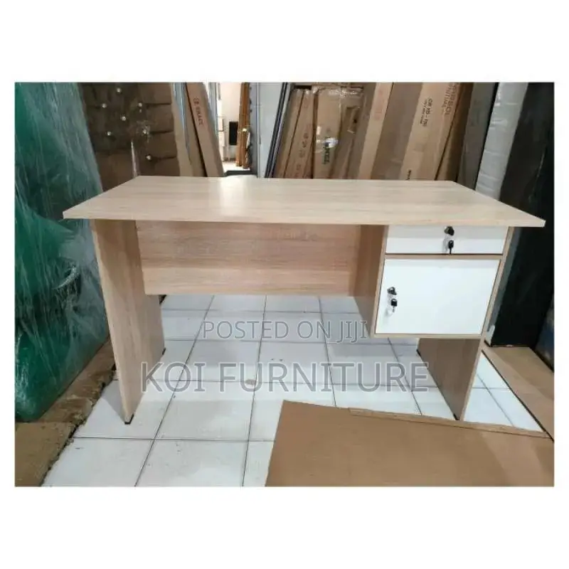 Office Desk; 1200mm Brown Clerical Wood Nexane Desk
