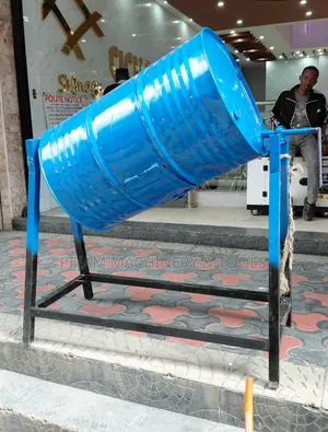 150kgs Manual Drum Mixer Portable
