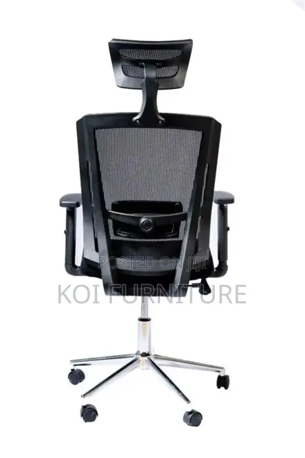Office Chairs; Orthopedic High Backrest Mesh Fabric Clerical Chairs