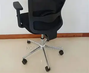 Office Chairs; Orthopedic High Backrest Mesh Fabric Clerical Chairs