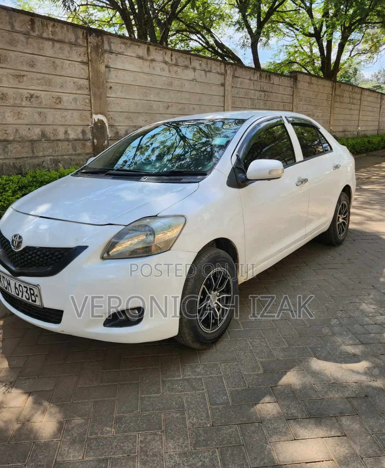Toyota Belta 2010 White