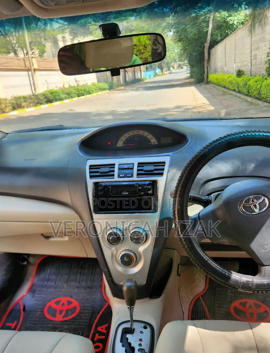Toyota Belta 2010 White