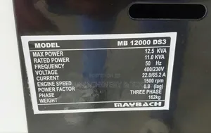 Maybach Germany Mb12000ds3 12kva Three Phase Diesel Generator With Ats
