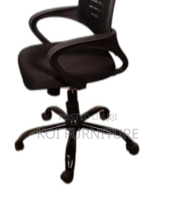 Office Chairs; Mid Backrest Strong Mesh Fabric Thane Office Chairs - thumbnail 4