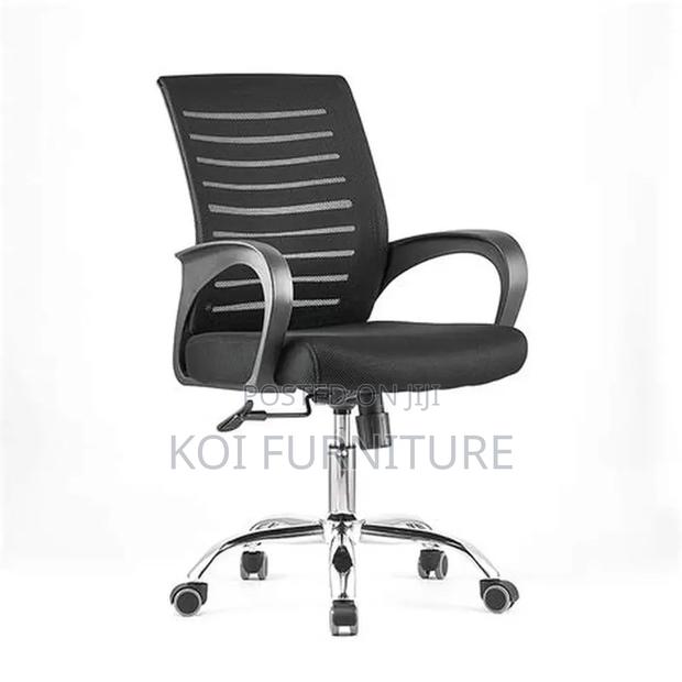 Office Chairs; Mid Backrest Strong Mesh Fabric Thane Office Chairs - thumbnail 5