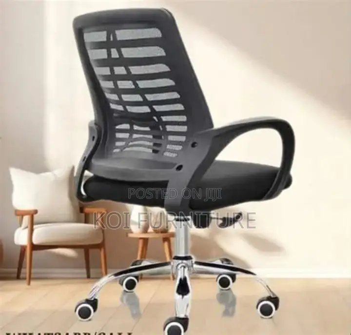Office Chairs; Mid Backrest Strong Mesh Fabric Thane Office Chairs