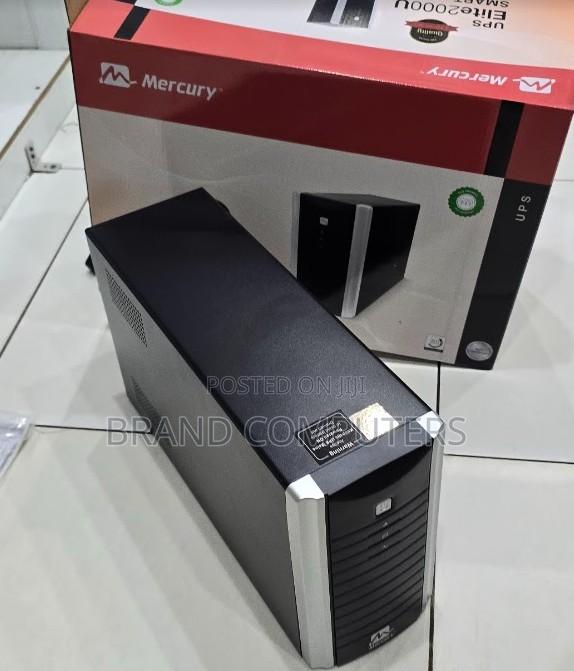 Mercury Elite 2000u Smart Offline Ups – Uk Plug, 2000va / 1200w