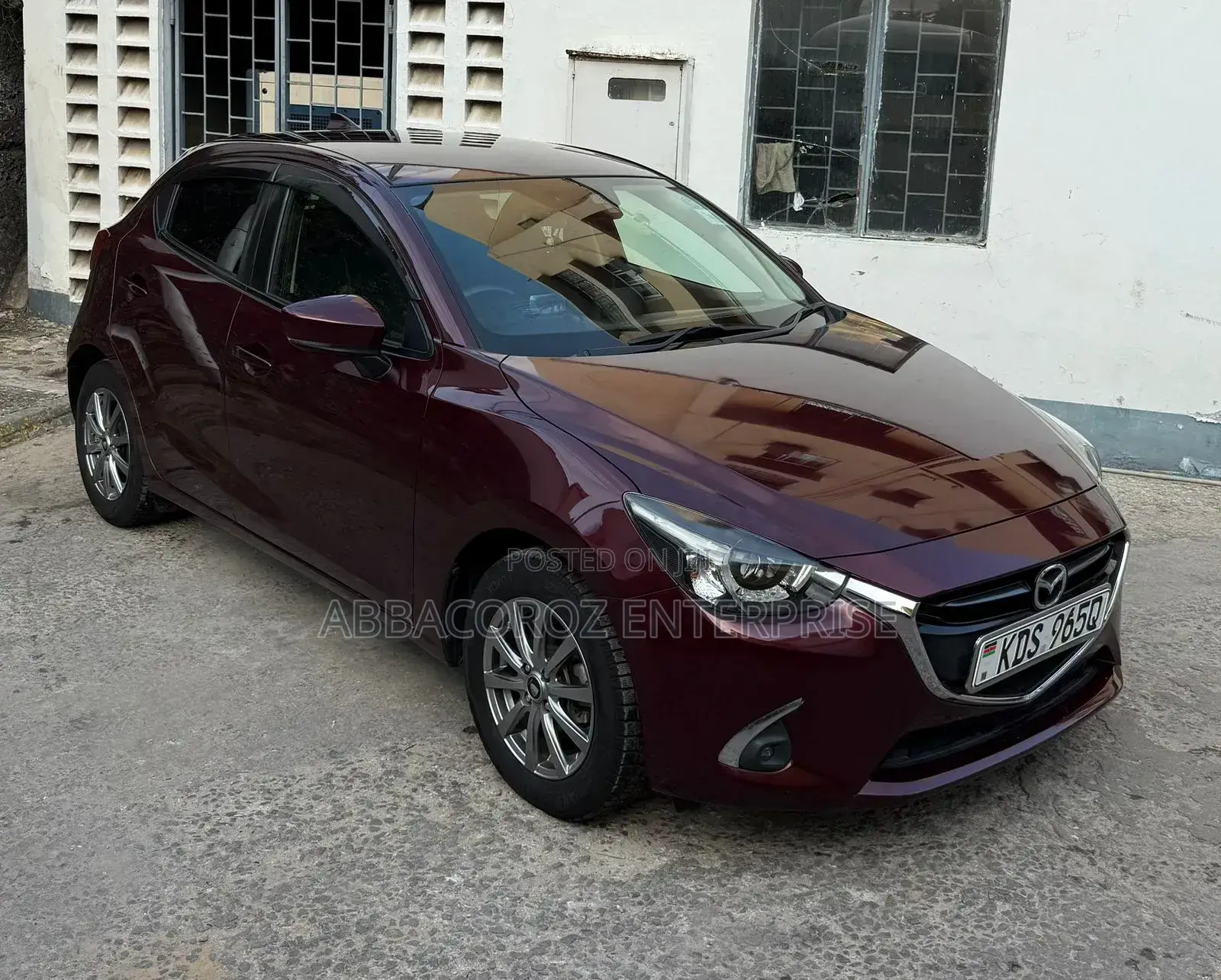 Mazda Demio 2017 Maroon
