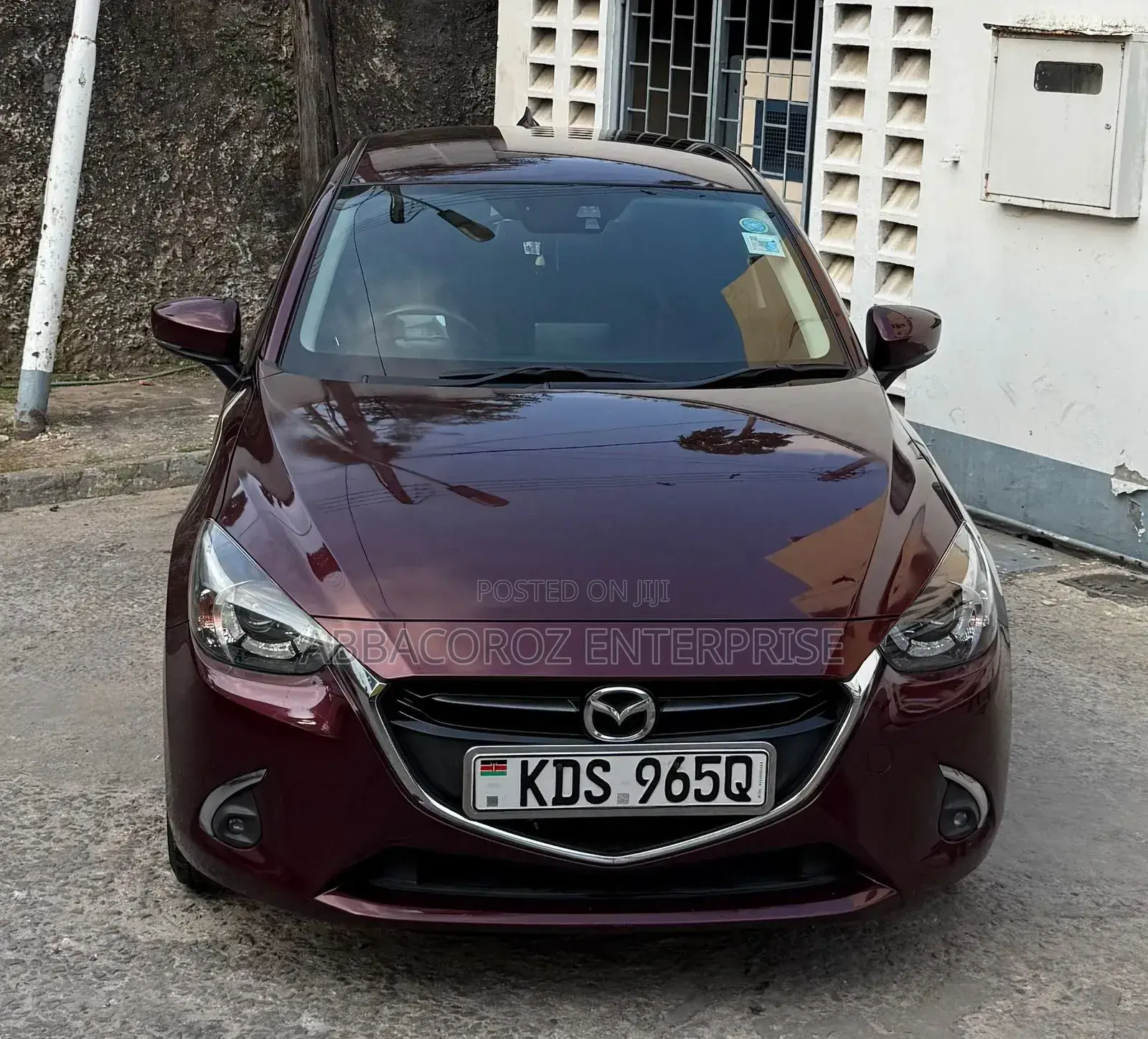 Mazda Demio 2017 Maroon