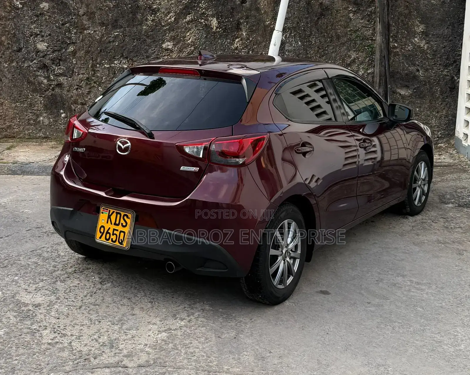 Mazda Demio 2017 Maroon