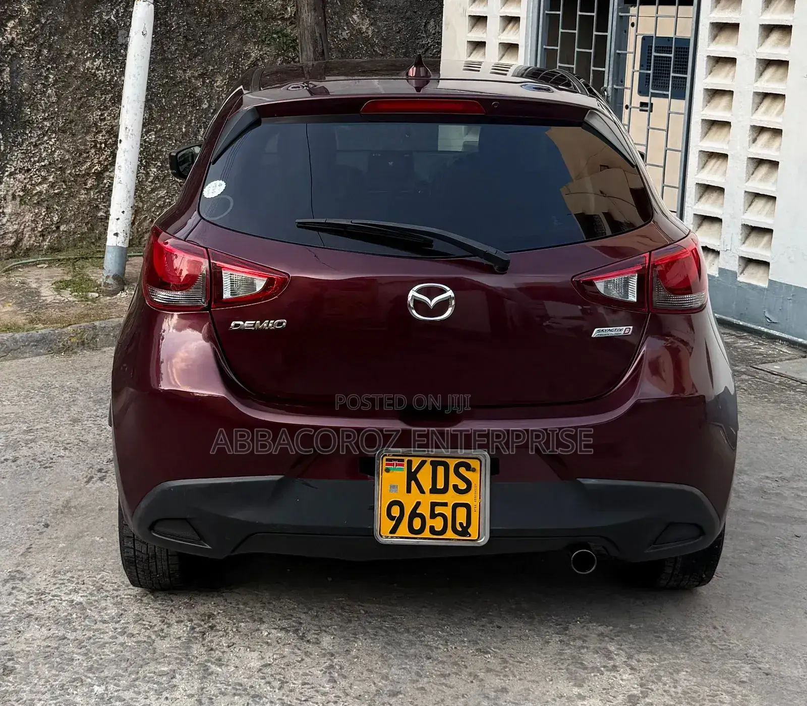 Mazda Demio 2017 Maroon