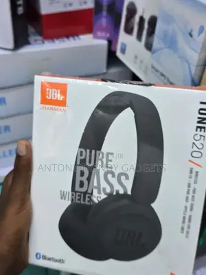 JBL Tune 520bt Wireless Headphones for Music Calls Travel
